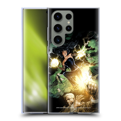Justice League DC Comics Dark Comic Art Constantine and Zatanna Soft Gel Case for Samsung Galaxy S23 Ultra 5G