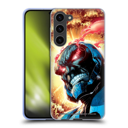Justice League DC Comics Darkseid Comic Art New 52 #6 Cover Soft Gel Case for Samsung Galaxy S23+ 5G
