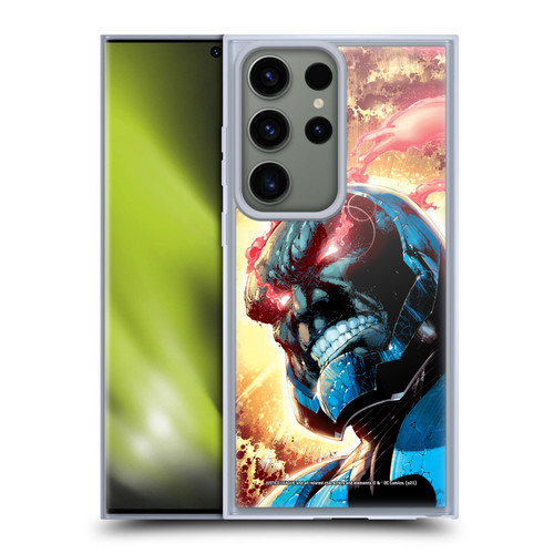 Justice League DC Comics Darkseid Comic Art New 52 #6 Cover Soft Gel Case for Samsung Galaxy S23 Ultra 5G