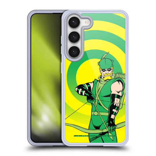 Justice League DC Comics Green Arrow Comic Art Classic Soft Gel Case for Samsung Galaxy S23 5G