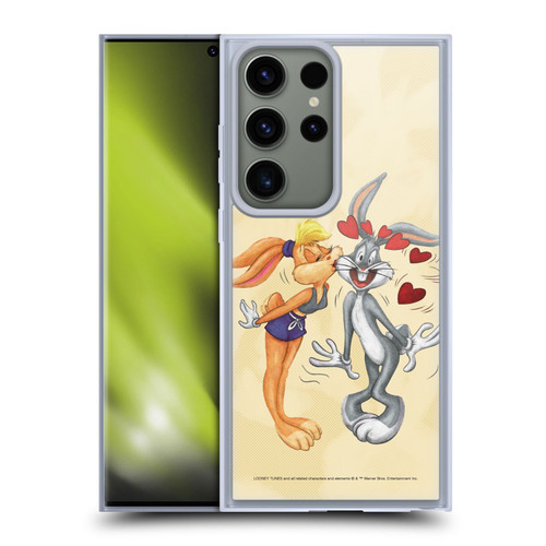 Looney Tunes Season Bugs Bunny And Lola Bunny Soft Gel Case for Samsung Galaxy S23 Ultra 5G