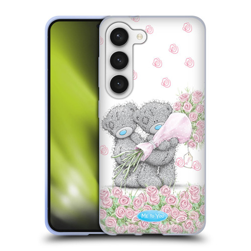Me To You ALL About Love Pink Roses Soft Gel Case for Samsung Galaxy S23 5G