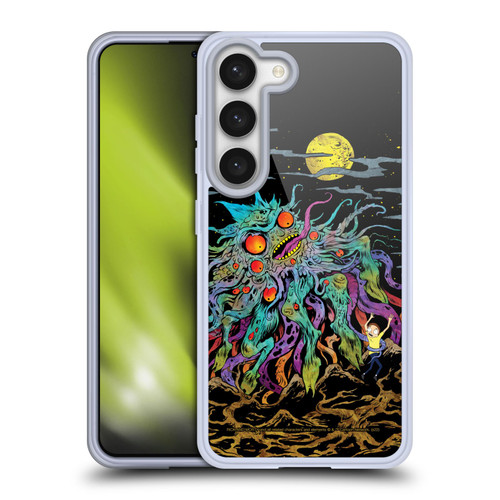 Rick And Morty Season 1 & 2 Graphics The Dunrick Horror Soft Gel Case for Samsung Galaxy S23 5G