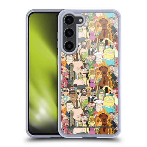 Rick And Morty Season 3 Graphics Interdimensional Space Cable Soft Gel Case for Samsung Galaxy S23+ 5G