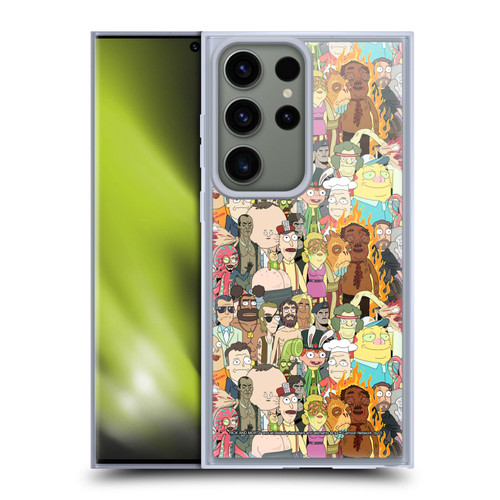 Rick And Morty Season 3 Graphics Interdimensional Space Cable Soft Gel Case for Samsung Galaxy S23 Ultra 5G