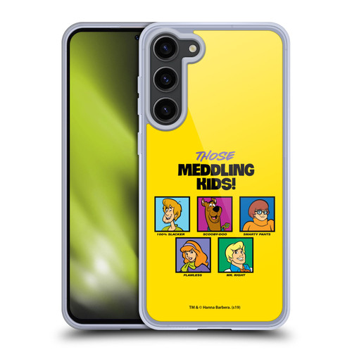 Scooby-Doo Mystery Inc. Meddling Kids Soft Gel Case for Samsung Galaxy S23+ 5G & MagSafe