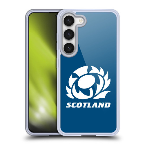 Scotland Rugby Logo 2 Plain Soft Gel Case for Samsung Galaxy S23 5G