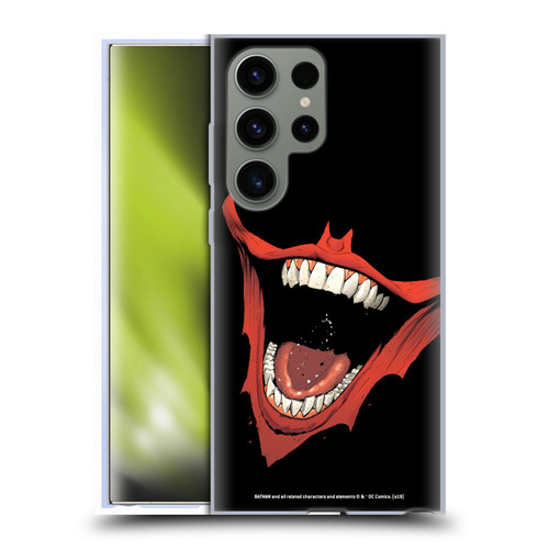 The Joker DC Comics Character Art Laugh Bat Logo Soft Gel Case for Samsung Galaxy S23 Ultra 5G