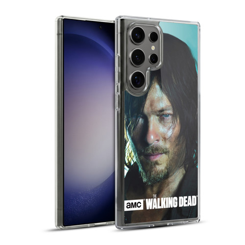 AMC The Walking Dead Characters Daryl Soft Gel Case for Samsung Galaxy S23 Ultra 5G & MagSafe