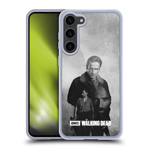 AMC The Walking Dead Double Exposure Rick Soft Gel Case for Samsung Galaxy S23+ 5G