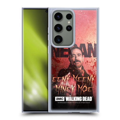 AMC The Walking Dead Negan Eeny Miney Coloured Soft Gel Case for Samsung Galaxy S23 Ultra 5G
