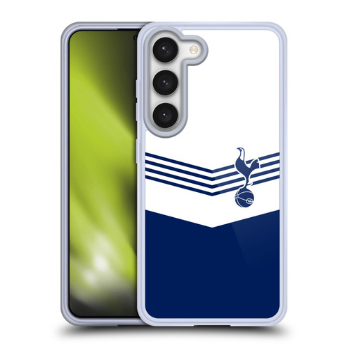 Tottenham Hotspur F.C. Badge 1978 Stripes Soft Gel Case for Samsung Galaxy S23 5G