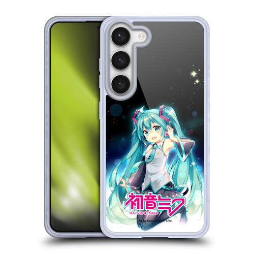 Hatsune Miku Graphics Night Sky Soft Gel Case for Samsung Galaxy S23 5G