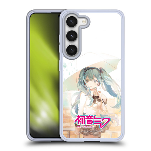 Hatsune Miku Graphics Rain Soft Gel Case for Samsung Galaxy S23 5G