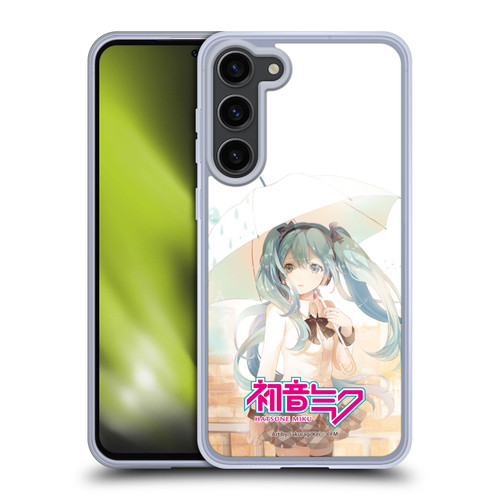 Hatsune Miku Graphics Rain Soft Gel Case for Samsung Galaxy S23+ 5G & MagSafe