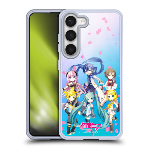 Hatsune Miku Virtual Singers Sakura Soft Gel Case for Samsung Galaxy S23 5G