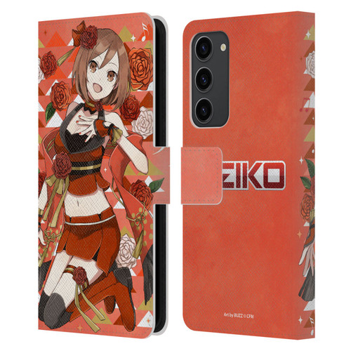 Hatsune Miku Characters Meiko Leather Book Wallet Case Cover For Samsung Galaxy S23+ 5G