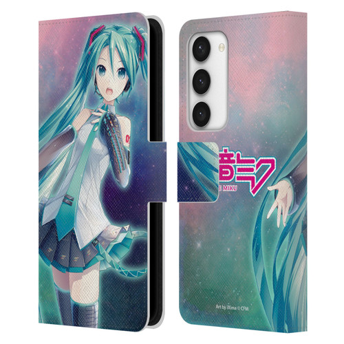 Hatsune Miku Graphics Nebula Leather Book Wallet Case Cover For Samsung Galaxy S23 5G