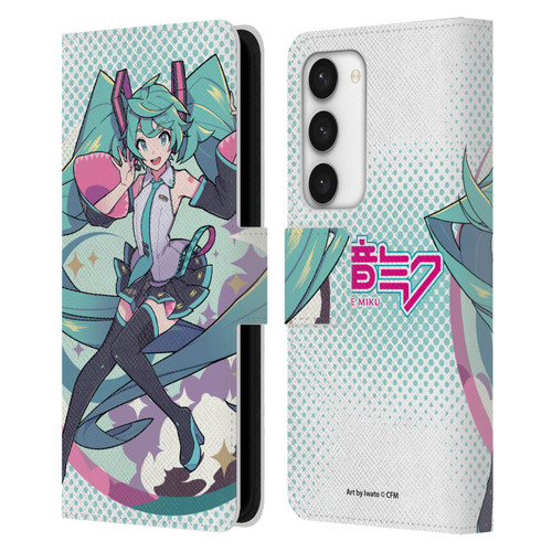 Hatsune Miku Graphics Pastels Leather Book Wallet Case Cover For Samsung Galaxy S23 5G