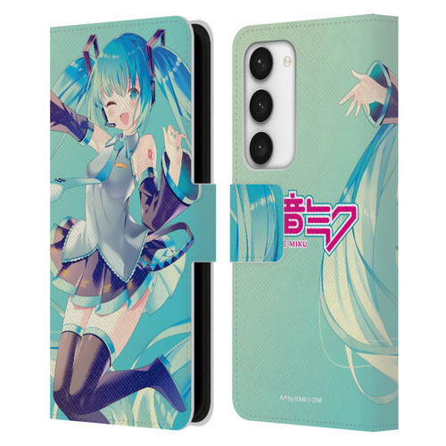 Hatsune Miku Graphics Sing Leather Book Wallet Case Cover For Samsung Galaxy S23 5G