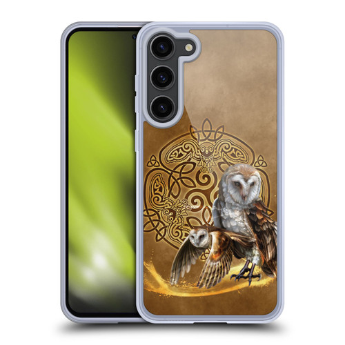 Brigid Ashwood Celtic Wisdom Owl Soft Gel Case for Samsung Galaxy S23+ 5G