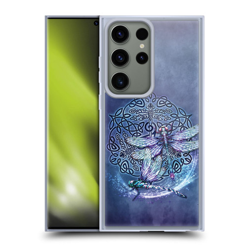 Brigid Ashwood Celtic Wisdom Dragonfly Soft Gel Case for Samsung Galaxy S23 Ultra 5G