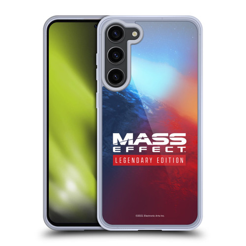 EA Bioware Mass Effect Legendary Graphics Logo Key Art Soft Gel Case for Samsung Galaxy S23+ 5G