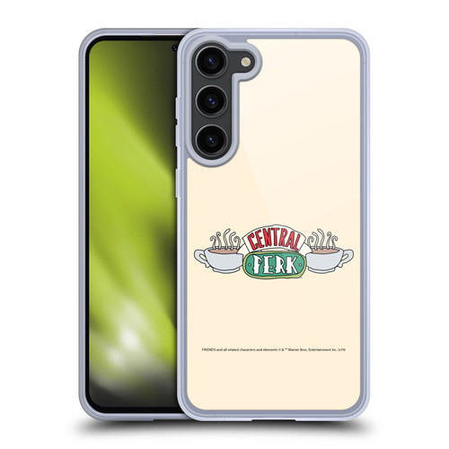 Friends TV Show Iconic Central Perk Soft Gel Case for Samsung Galaxy S23+ 5G