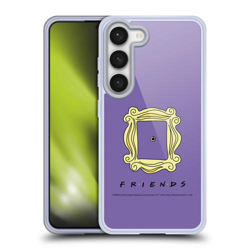 Friends TV Show Iconic Peephole Frame Soft Gel Case for Samsung Galaxy S23 5G & MagSafe