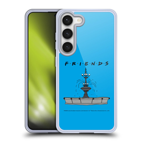 Friends TV Show Iconic Fountain Soft Gel Case for Samsung Galaxy S23 5G