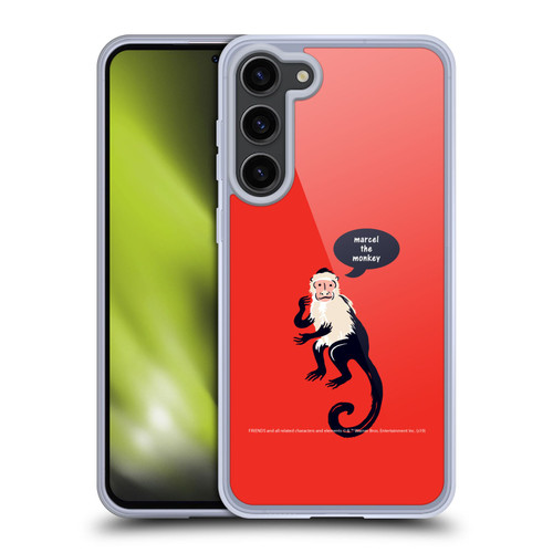 Friends TV Show Iconic Marcel The Monkey Soft Gel Case for Samsung Galaxy S23+ 5G