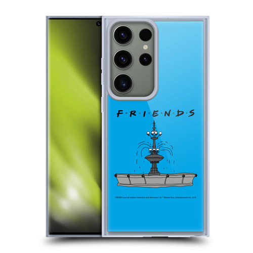 Friends TV Show Iconic Fountain Soft Gel Case for Samsung Galaxy S23 Ultra 5G
