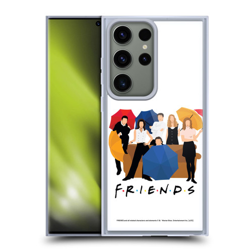 Friends TV Show Key Art Logo Opening Sequence Soft Gel Case for Samsung Galaxy S23 Ultra 5G