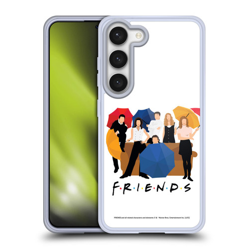 Friends TV Show Key Art Logo Opening Sequence Soft Gel Case for Samsung Galaxy S23 5G