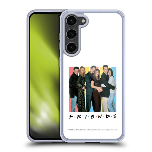 Friends TV Show Logos Cast Soft Gel Case for Samsung Galaxy S23+ 5G