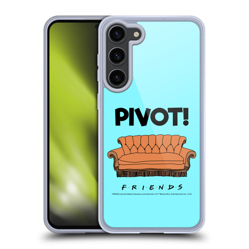 Friends TV Show Quotes Pivot Soft Gel Case for Samsung Galaxy S23+ 5G