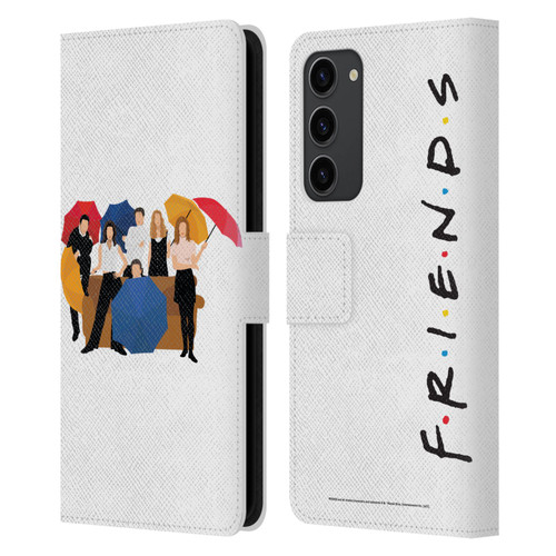 Friends TV Show Key Art Logo Opening Sequence Leather Book Wallet Case Cover For Samsung Galaxy S23+ 5G