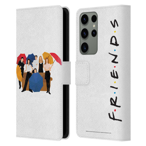 Friends TV Show Key Art Logo Opening Sequence Leather Book Wallet Case Cover For Samsung Galaxy S23 Ultra 5G