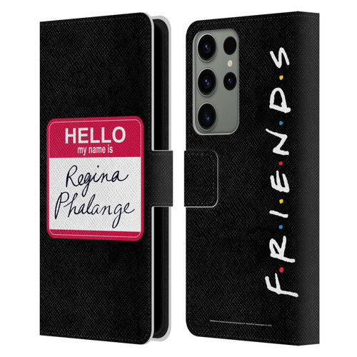 Friends TV Show Key Art Regina Phalange Leather Book Wallet Case Cover For Samsung Galaxy S23 Ultra 5G