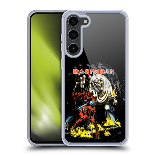 Iron Maiden Album Covers NOTB Soft Gel Case for Samsung Galaxy S23+ 5G & MagSafe