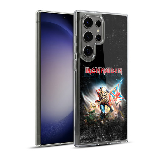 Iron Maiden Art Trooper 2016 Soft Gel Case for Samsung Galaxy S23 Ultra 5G & MagSafe
