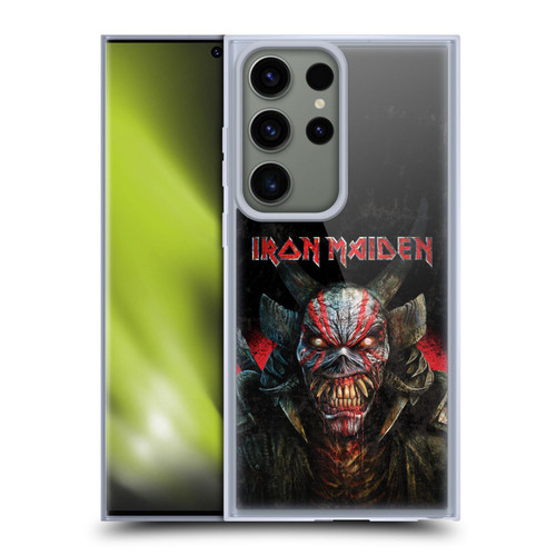 Iron Maiden Senjutsu Back Cover Death Snake Soft Gel Case for Samsung Galaxy S23 Ultra 5G