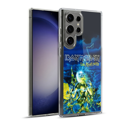 Iron Maiden Tours Live After Death Soft Gel Case for Samsung Galaxy S23 Ultra 5G & MagSafe