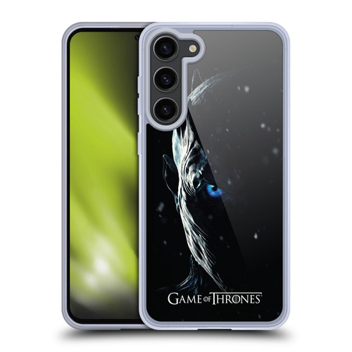HBO Game of Thrones Season 7 Key Art Night King Soft Gel Case for Samsung Galaxy S23+ 5G