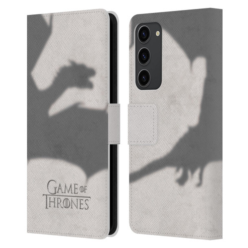 HBO Game of Thrones Key Art Dragon Leather Book Wallet Case Cover For Samsung Galaxy S23+ 5G