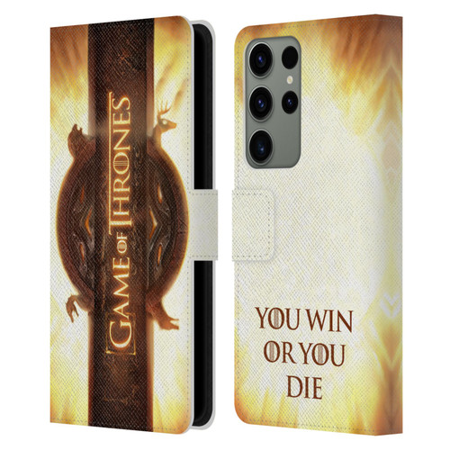 HBO Game of Thrones Key Art Opening Sequence Leather Book Wallet Case Cover For Samsung Galaxy S23 Ultra 5G