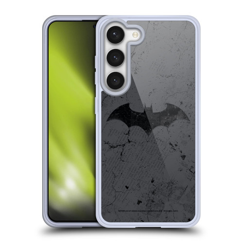 Batman DC Comics Hush Logo Distressed Soft Gel Case for Samsung Galaxy S23 5G & MagSafe