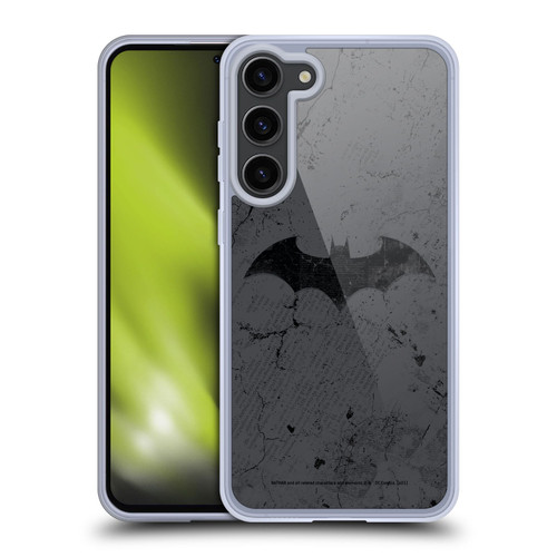 Batman DC Comics Hush Logo Distressed Soft Gel Case for Samsung Galaxy S23+ 5G & MagSafe