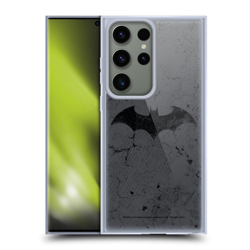 Batman DC Comics Hush Logo Distressed Soft Gel Case for Samsung Galaxy S23 Ultra 5G & MagSafe