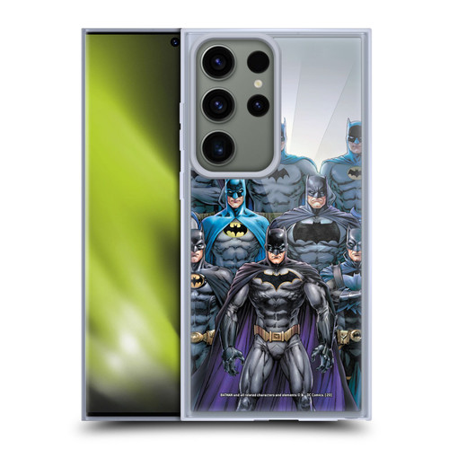 Batman DC Comics Iconic Comic Book Costumes Through The Years Soft Gel Case for Samsung Galaxy S23 Ultra 5G